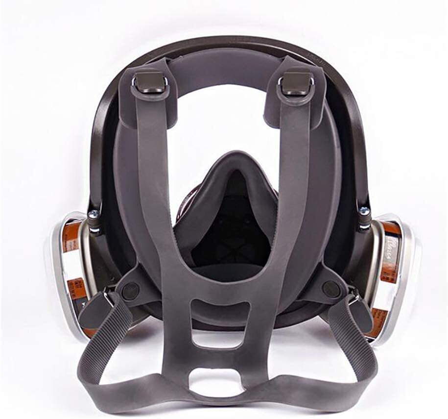 Full Face Gas Mask Painting Spraying Respirator w/Filters Set for 6800 Facepiece