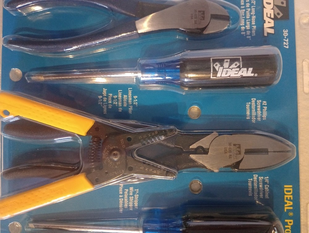 Ideal Professional Electrical Tool Kit 6 Piece 30-727