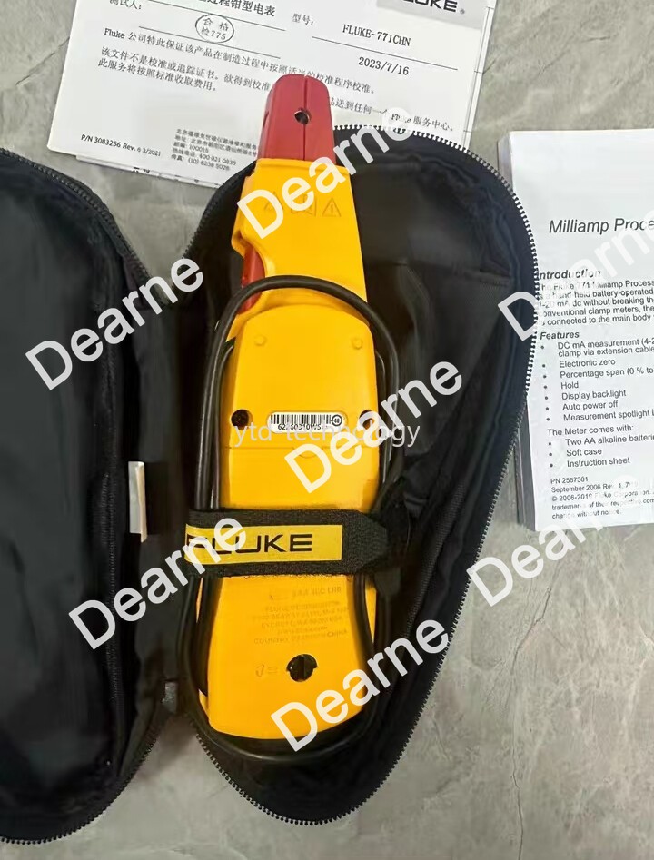 Fluke 771 Milliamp Process Clamp Meter/