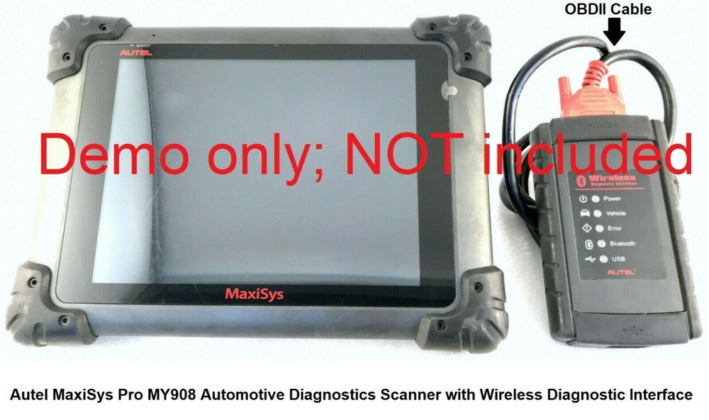 MaxiFlas Elite J2534 ECU Programming Device DB26 OBD Cable Autel MaxiSys