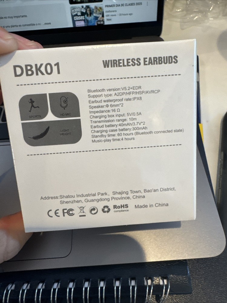 Wireless Earbuds Bluetooth Earbuds DBK01 Pro TWS Bluetooth Earbuds