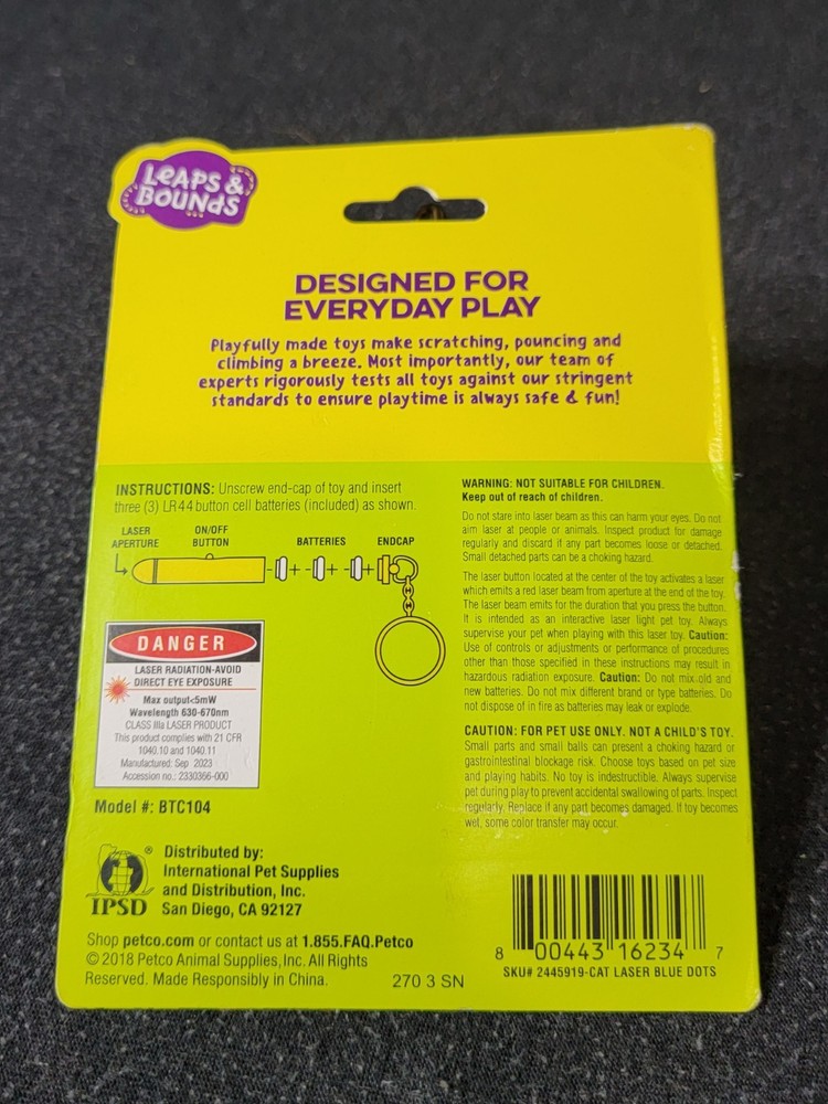 Leaps & Bounds Thrill & Chase - Laser Pointer