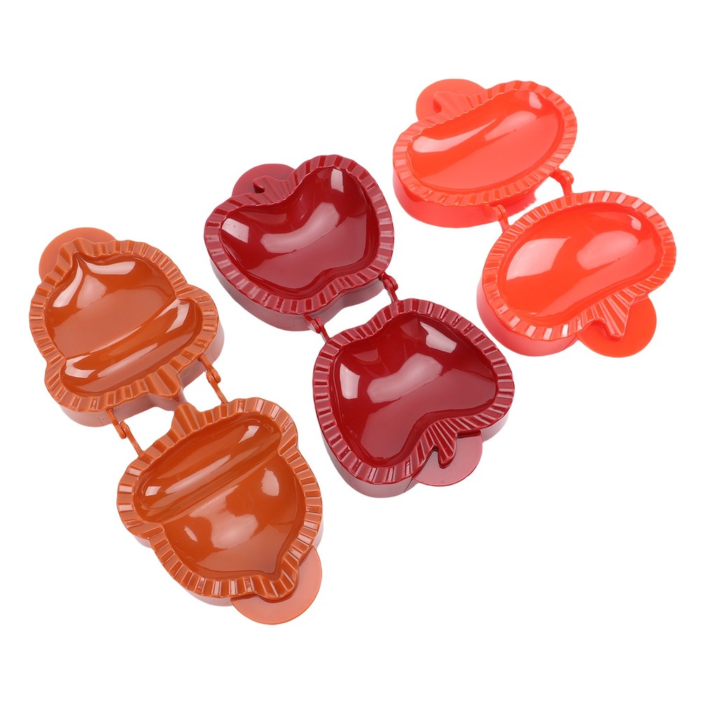4-3pcs Dough Presser Hand Pie Maker Pumpkin Shaped Fall Mini Pie Press