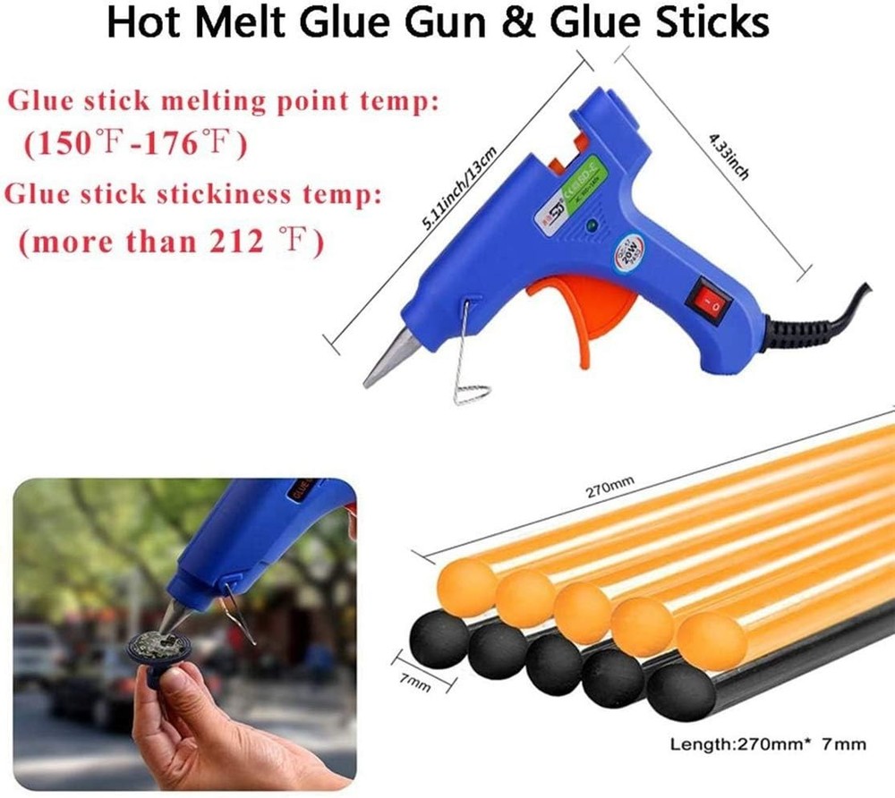 Durable 45pcs Dent Puller and Bridge Set for All Vehicles - Innovative Design