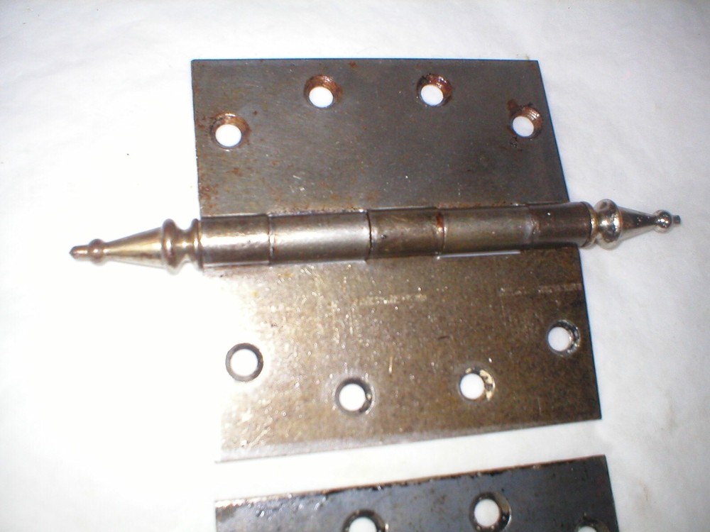 Antique Victorian Large Steeple Hinges