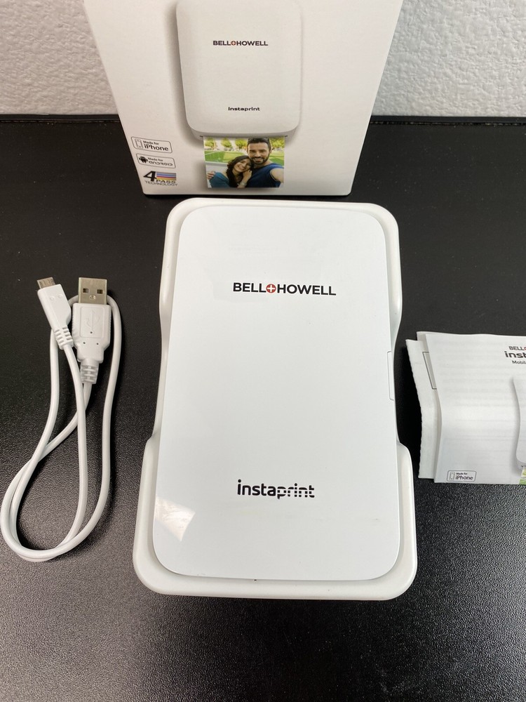 Bell+Howell instaprint Mobile Photo Printer Open Box