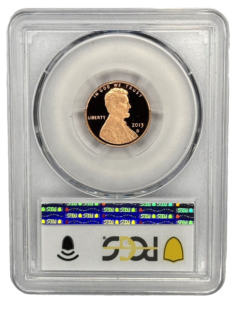 2013 S LINCOLN CENT PROOF PCGS PR70 RD DEEP CAMEO