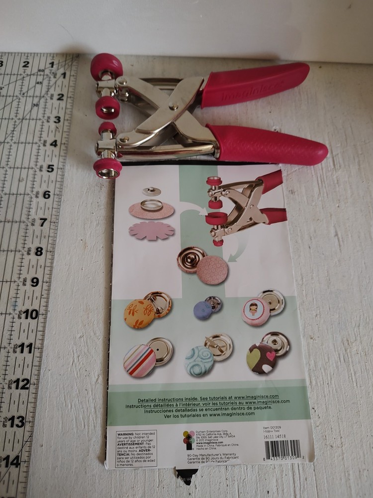 Imaginisce i-Top Brad Button & Snap Making Tool