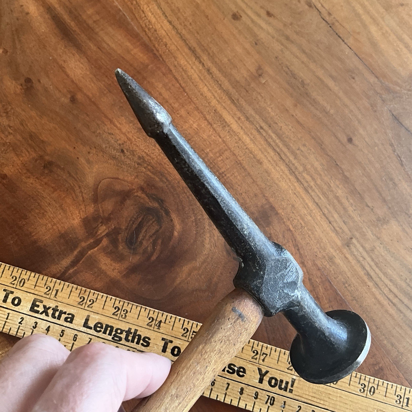 Williams 158-G Vintage Auto Body Hammer Wood Handle