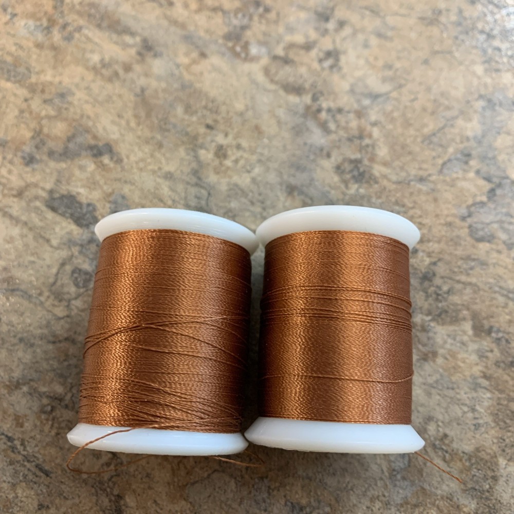 25 Spools JANOME Embroidery Threads , Used