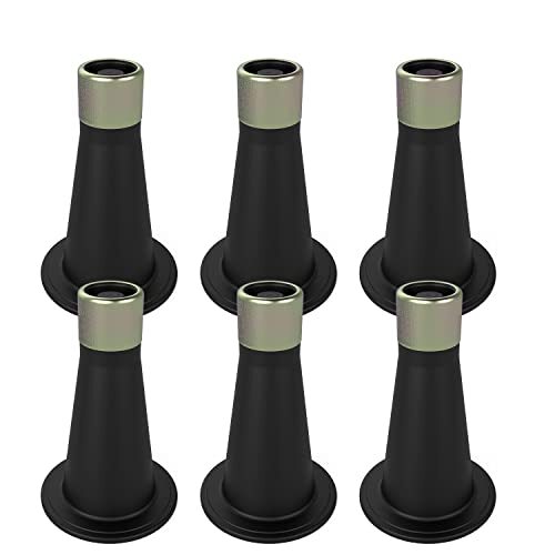 6Pcs Bed Frame Feet Bed Feet for Replace Wheels Risers for Bed Frame Prevent