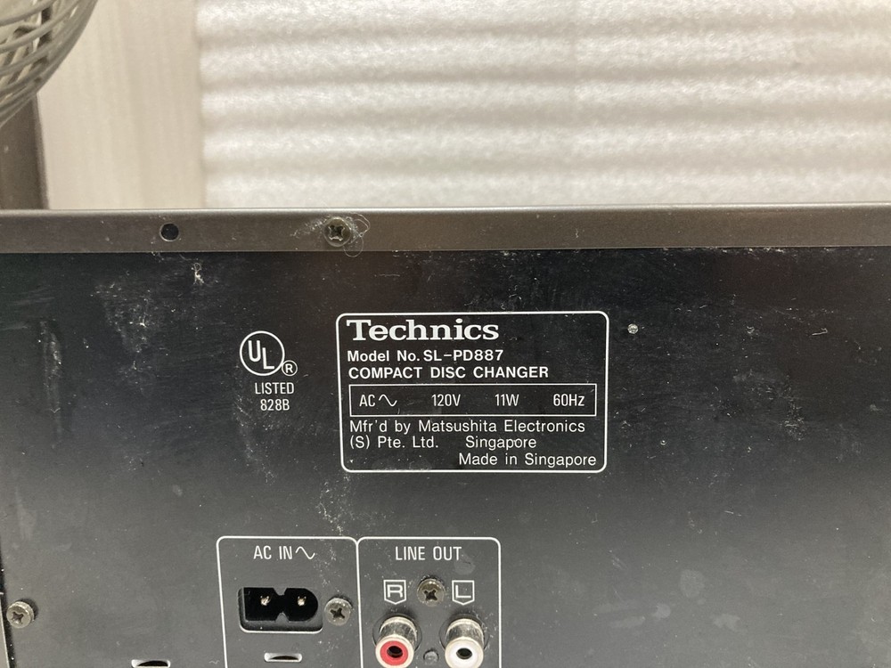 Technics SL-PD887 5 Disc CD Changer