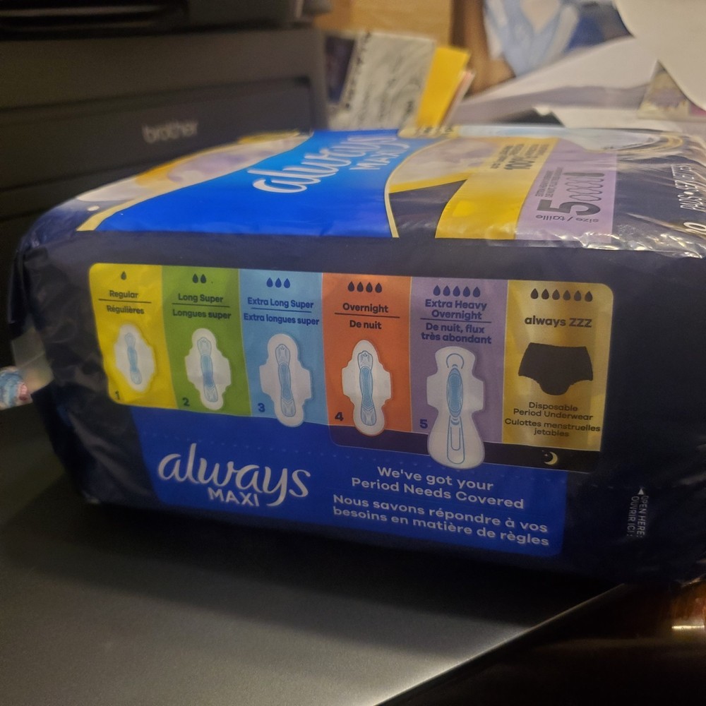 Always  Maxi Pads (new)