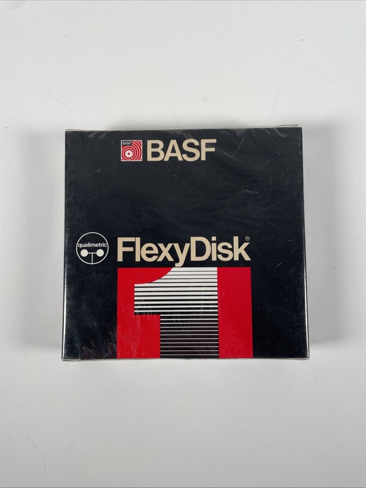BASF Sealed Vintage Pack (10) 1 Sided Double Density Flexydisk