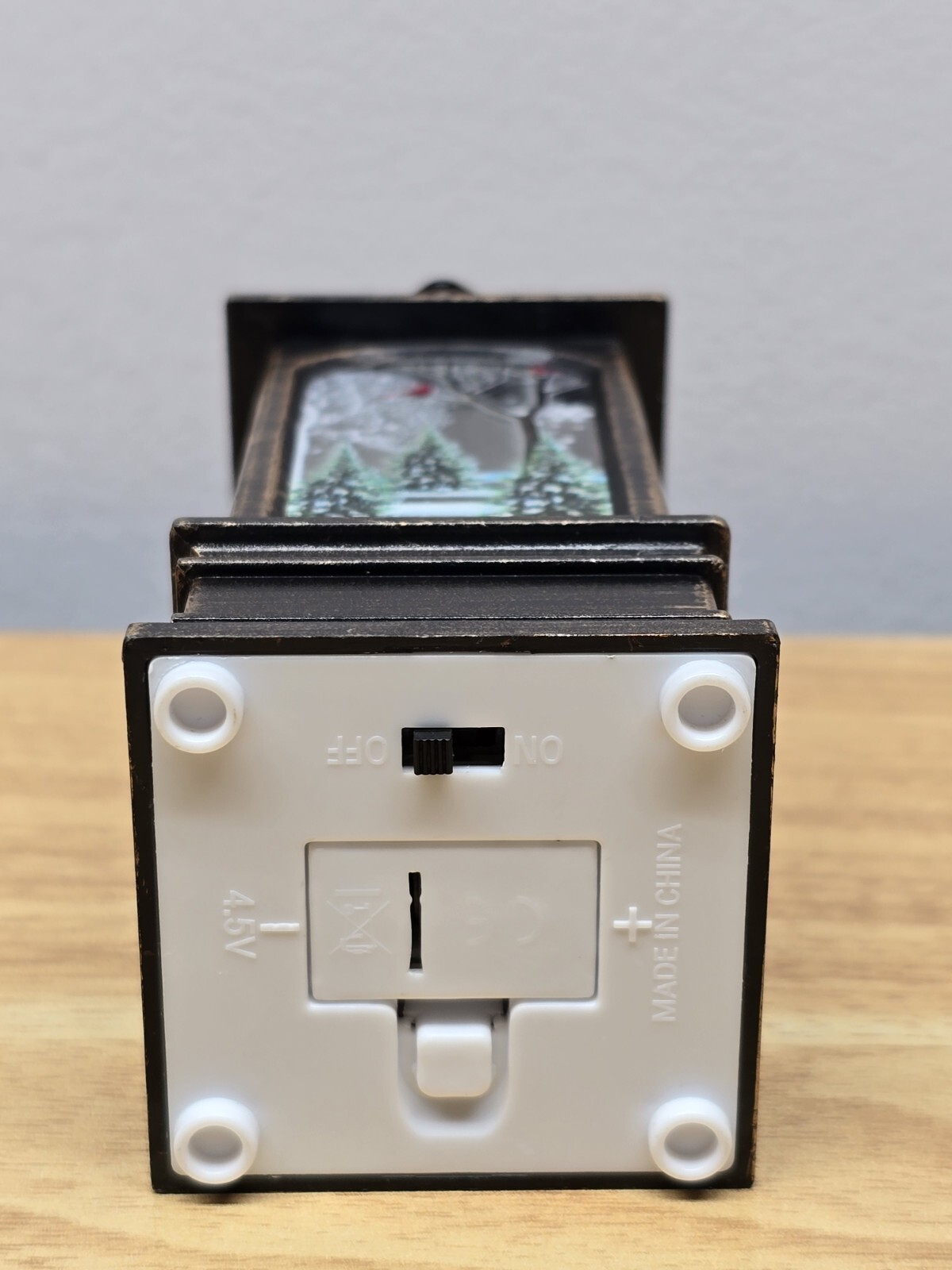 Christmas Decorations Lantern Christmas Tree Lighted Glittering Lantern 13x5x5cm