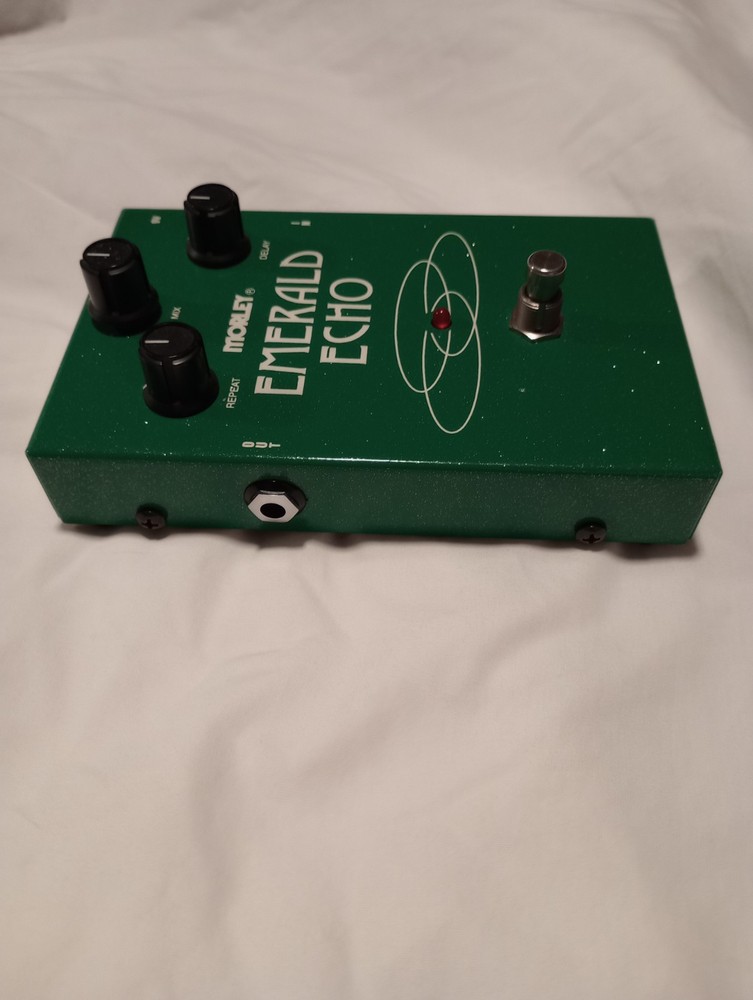Morley Emerald Echo 1997 Vintage Analog Reverb Delay Effect Pedal