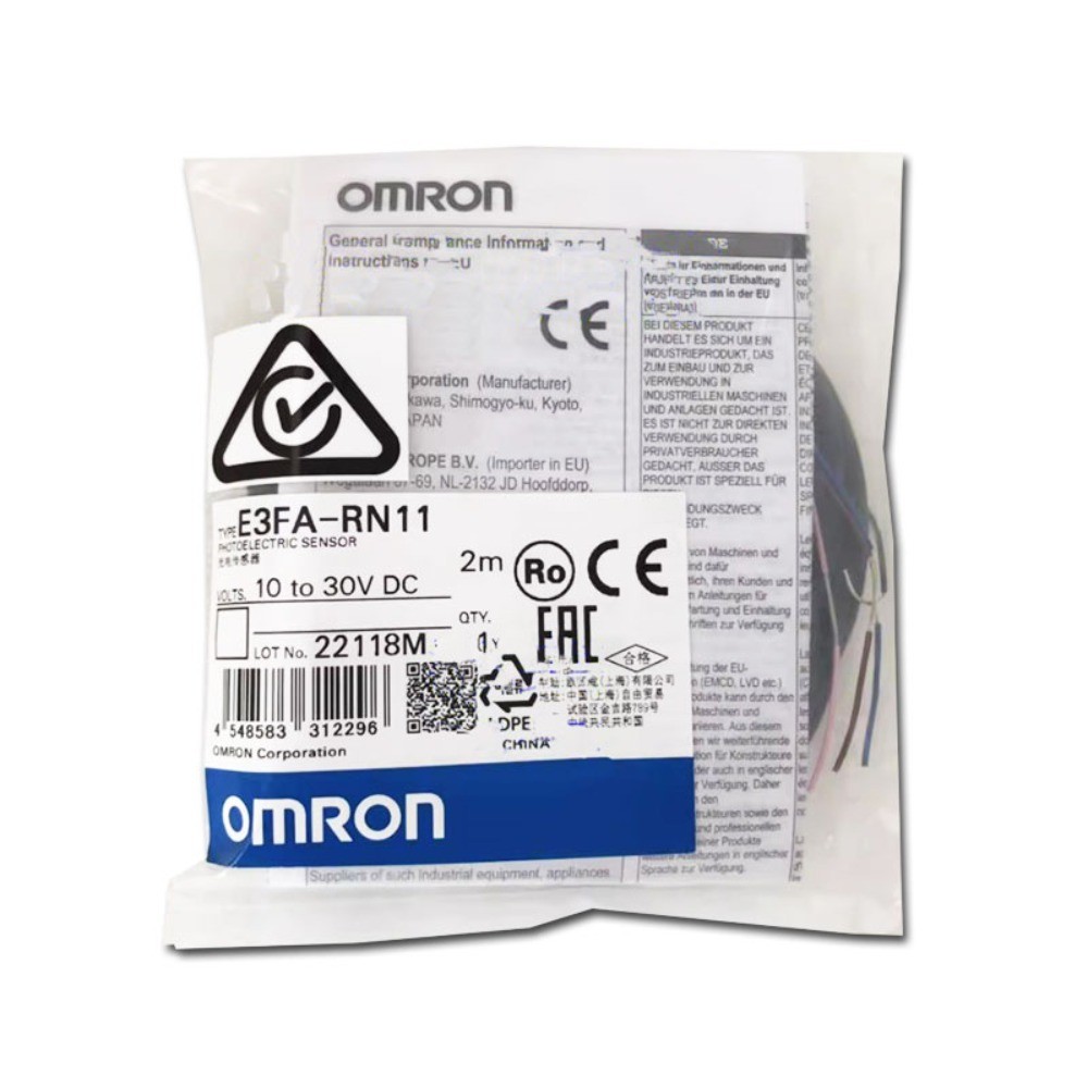 New Omron E3FA-DN11 E3FA-DP11 E3FA-LP12 E3FA-RN11 E3FA-TN11 E3FA-VN11 Sensor