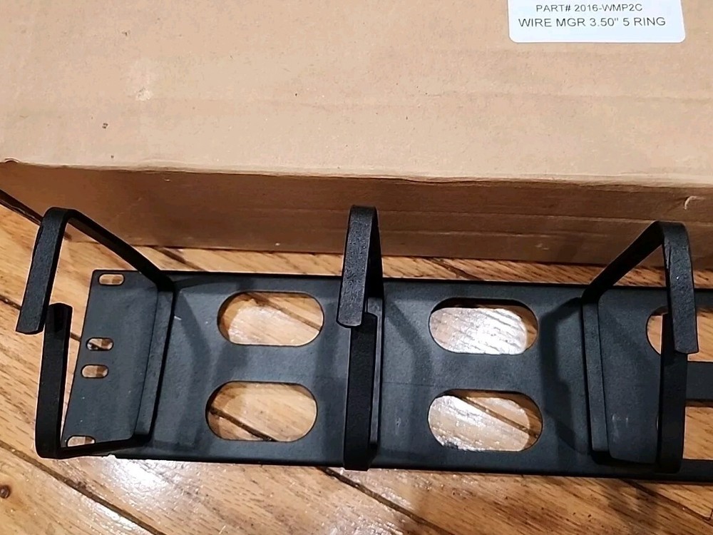 Dynacom 5 Ring 3.5" 2U Rack Mount Wire Management 2016-WMP2C