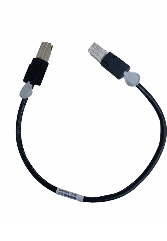 Cisco L45593-E101-D5 0.5m Baldestack Cable Assembly CAB-STK-E-0.5M