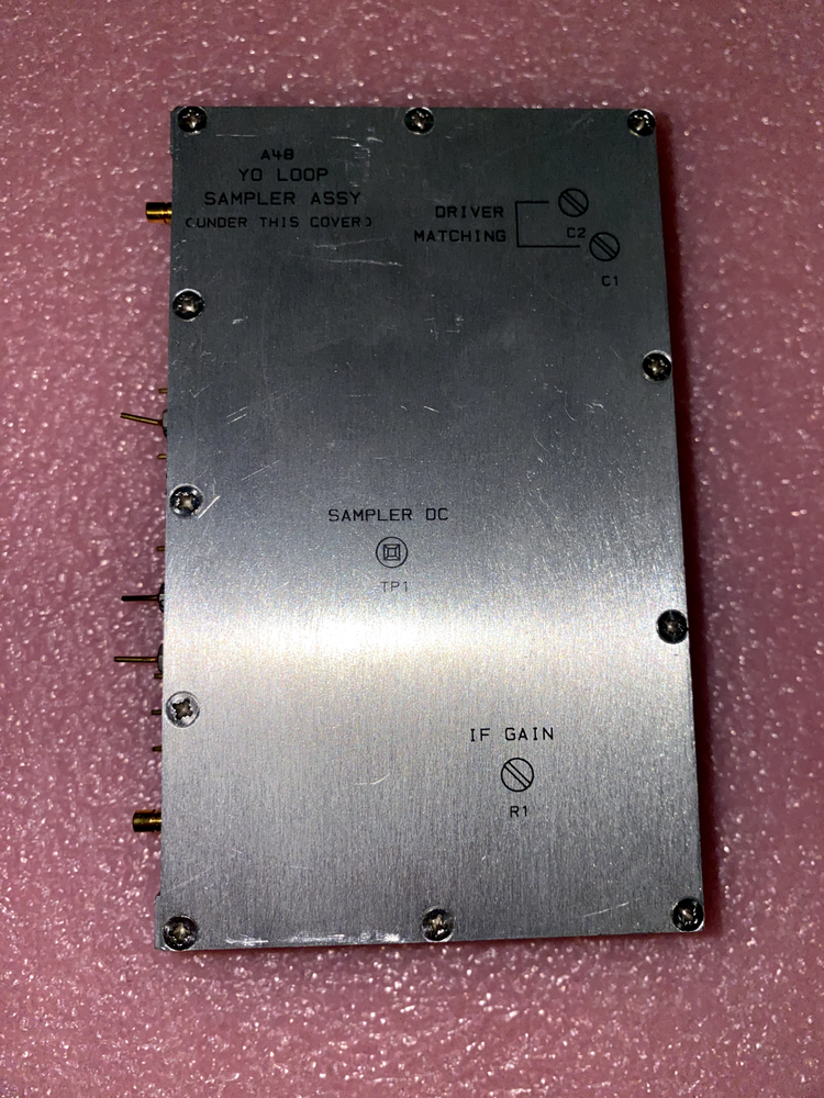 Agilent A49 YO Loop Phase Detector & A48 YO Loop Sampler Assembly