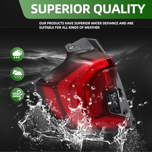 Driver Tail Light Assembly Compatible with 2018 2019 2020 2021 Terrain Left