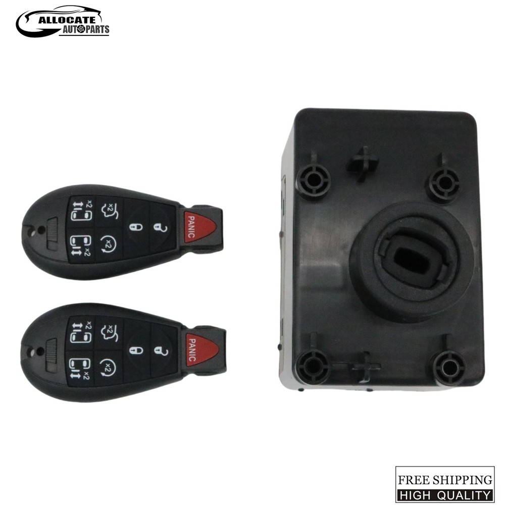 For 09-15 Dodge Ram 1500 WIN Module Wireless Ignition Node Programmed w/ Keys US