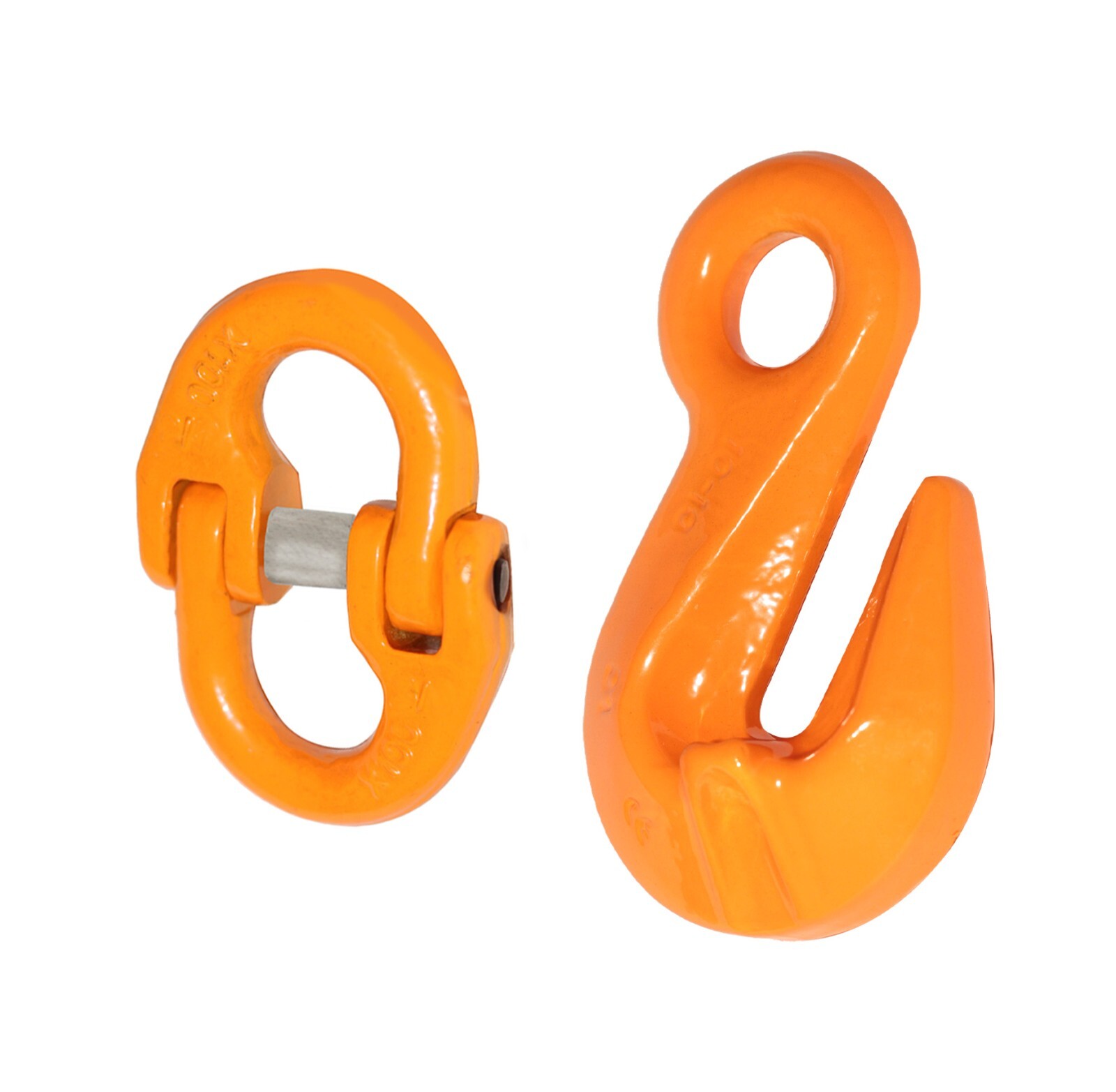 5/16" Grade 100 Hammerlock Grab Hook Combo Chain Component Lifting Rigging Alloy