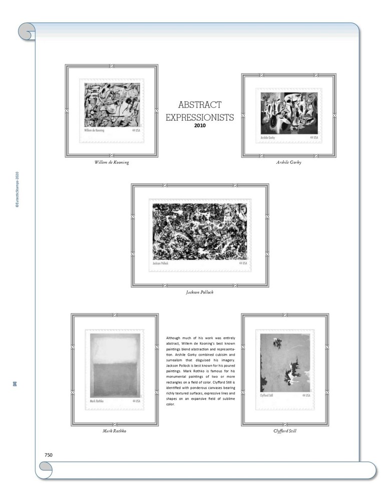 2010 U.S. Commemorative Singles COMPLETE Supplement (White Ace Alternative)