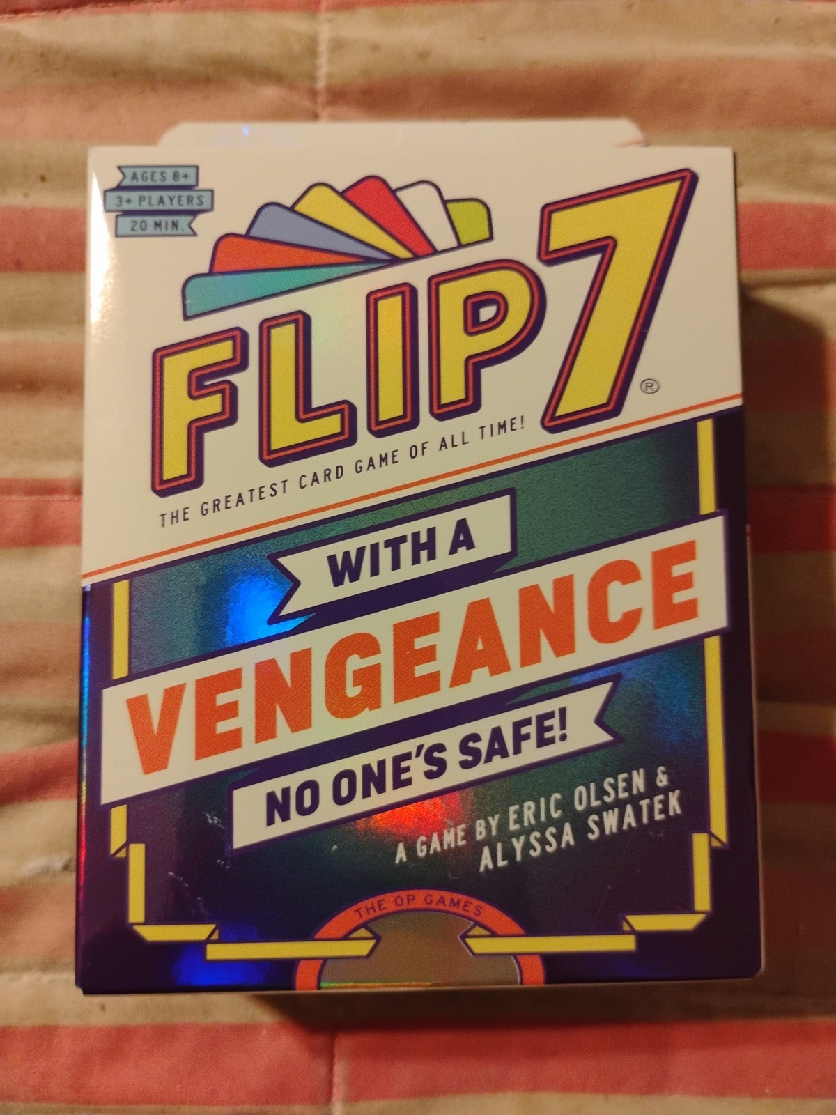 The OP Games Flip 7: With a Vengeance   New In Hand