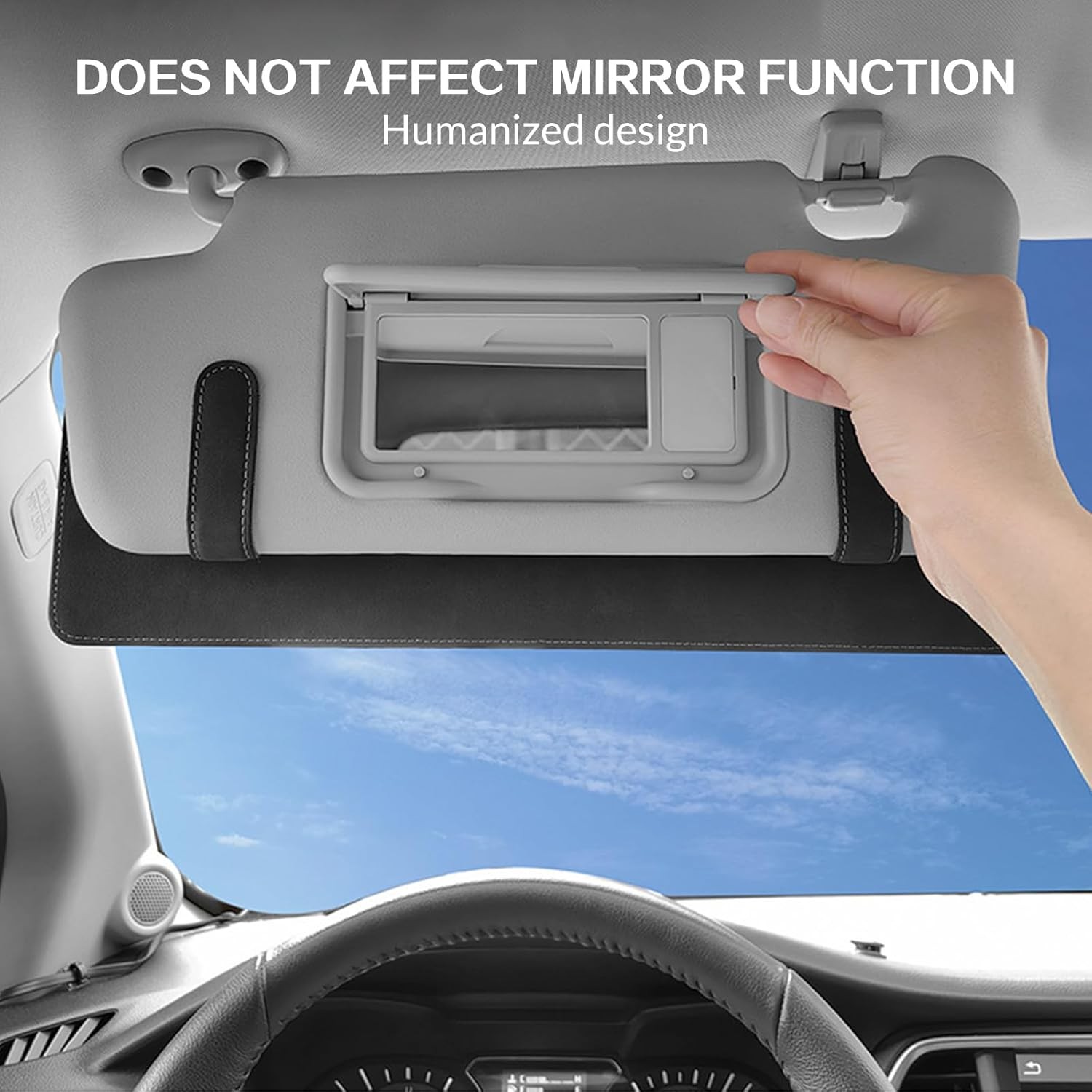 Sun Visor Extender for Car Anti-glare Sunvisor Extension Shade Adjustable