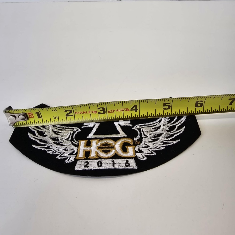 2016 HARLEY DAVIDSON OWNERS GROUP HOG VEST JACKET PATCH New