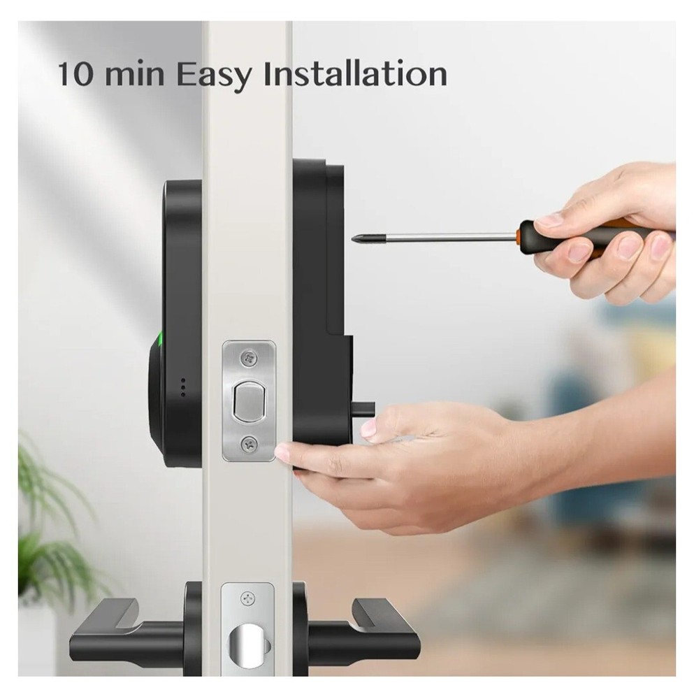 Smart Lock for Front Door Keyless Entry Door Lock Deadbolt with App Control