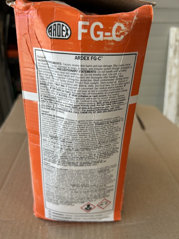 ardex microtec floor and wall grout