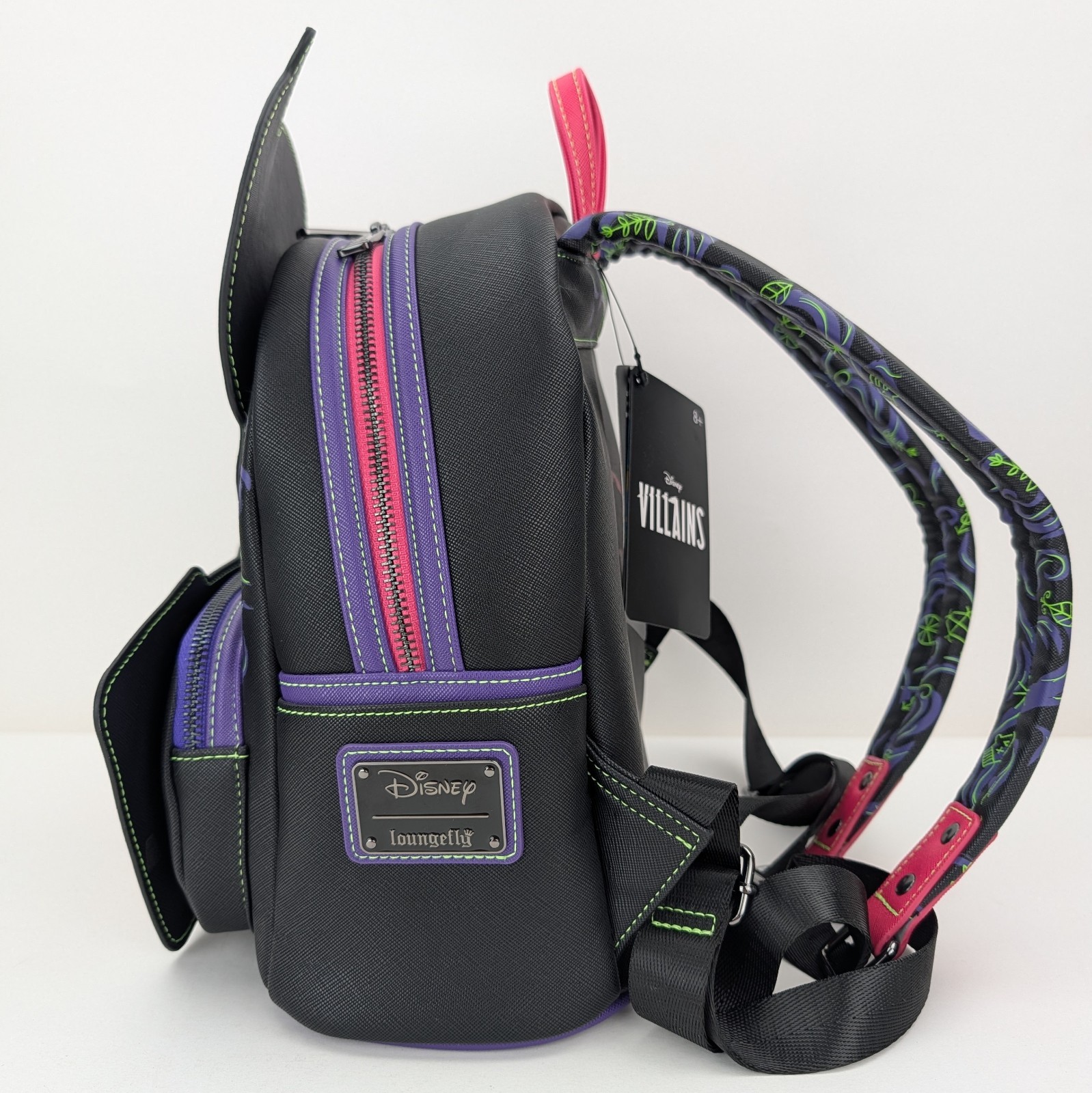 Loungefly Disney Dr Facilier Villains Mini Backpack Glow Lenticular Tarot NWT