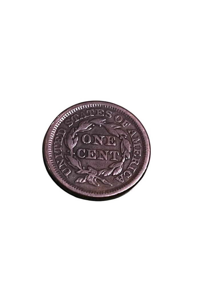 1848 Braided Hair Large Cent