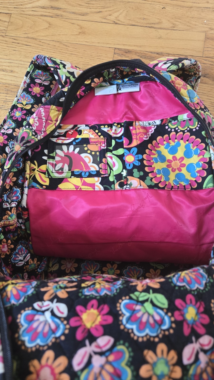 Vera Bradley Disney Parks Midnight With Mickey Campus Backpack Retired