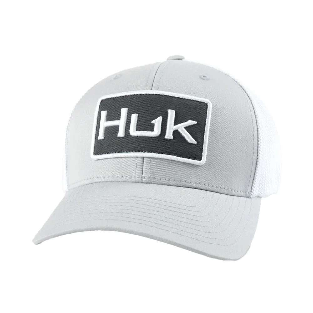 HUK Logo Stretchback Trucker Hat