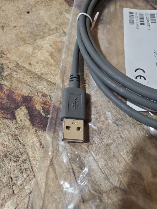 NEW Zebra CBA-U21-S07ZBR USB Data Transfer Cable - USB for Barcode Scanner 7 ft