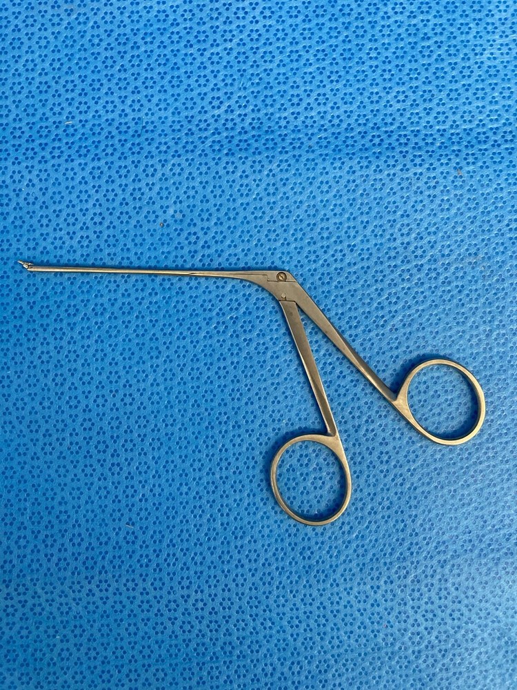 Rotating Smooth Jaw Micro Forceps ENT 3"
