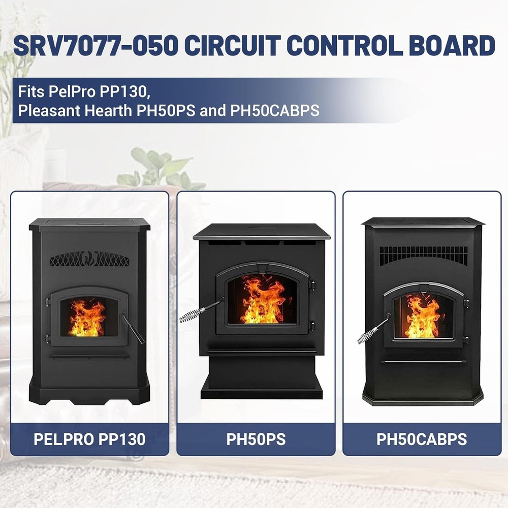 Circuit Control Board Replacement for PelPro PP130, Pleasant Hearth PH50PS...