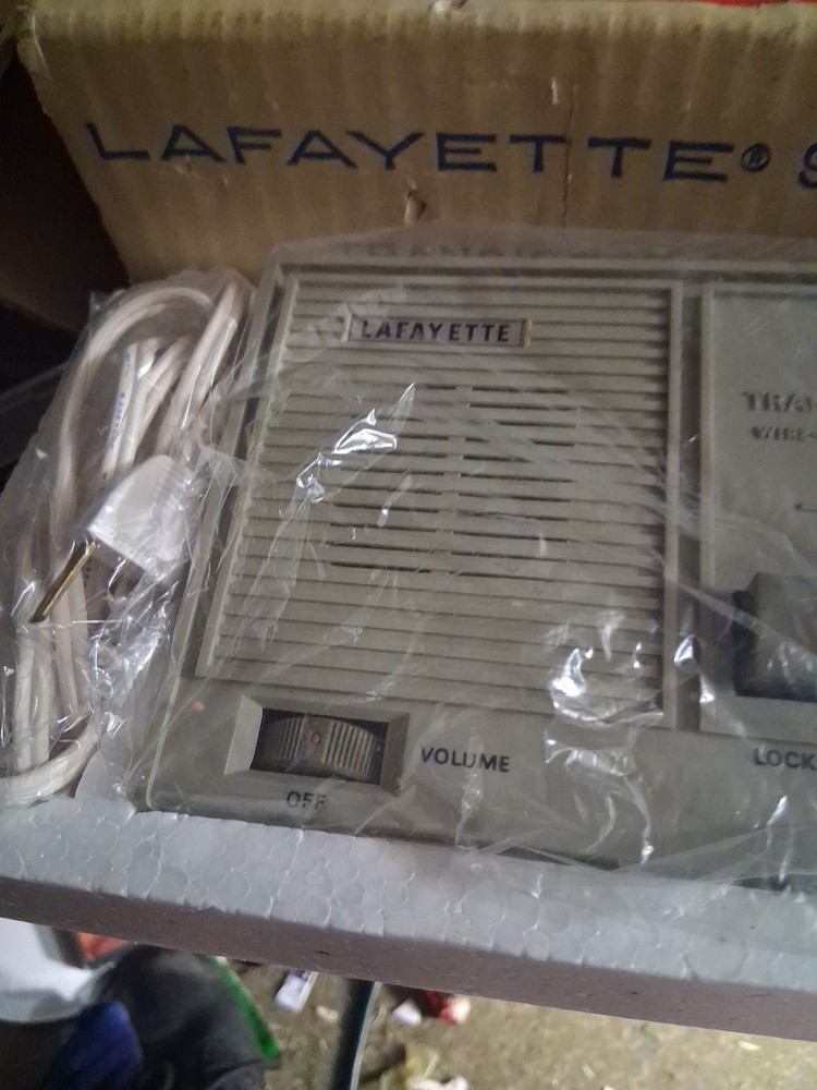 vintage Lafayette Transistorized Wireless Intercom system