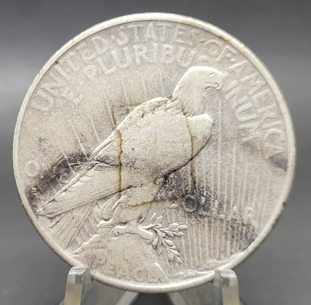 1935 S U.S. Peace 90% Silver Dollar