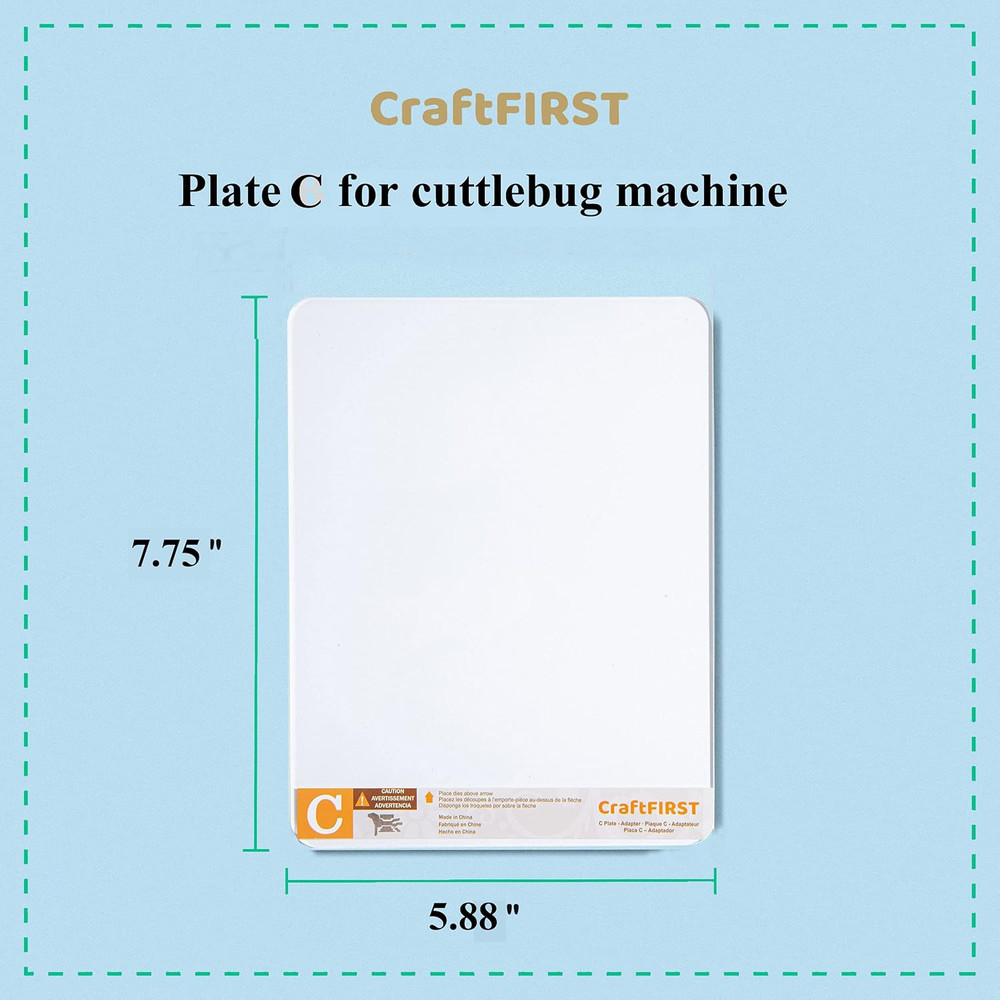 C Adaptor for Cuttlebug Machine 5.87 X 7.75