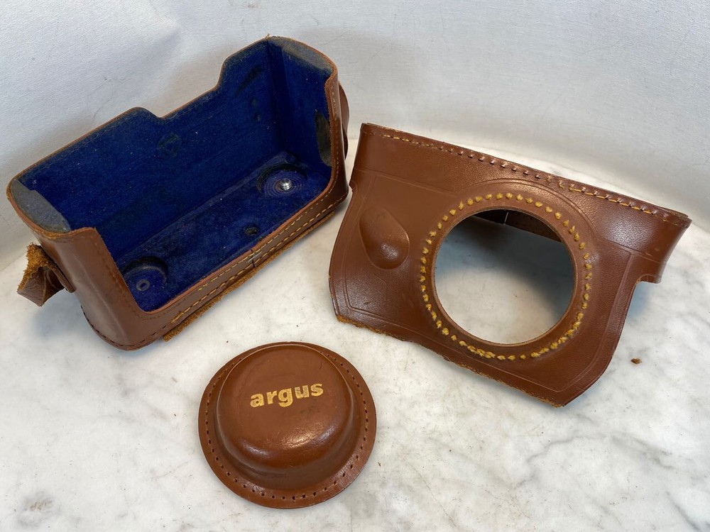 ARGUS C3 Camera + Leather Case. Matchmatic BRICK Harry Potter