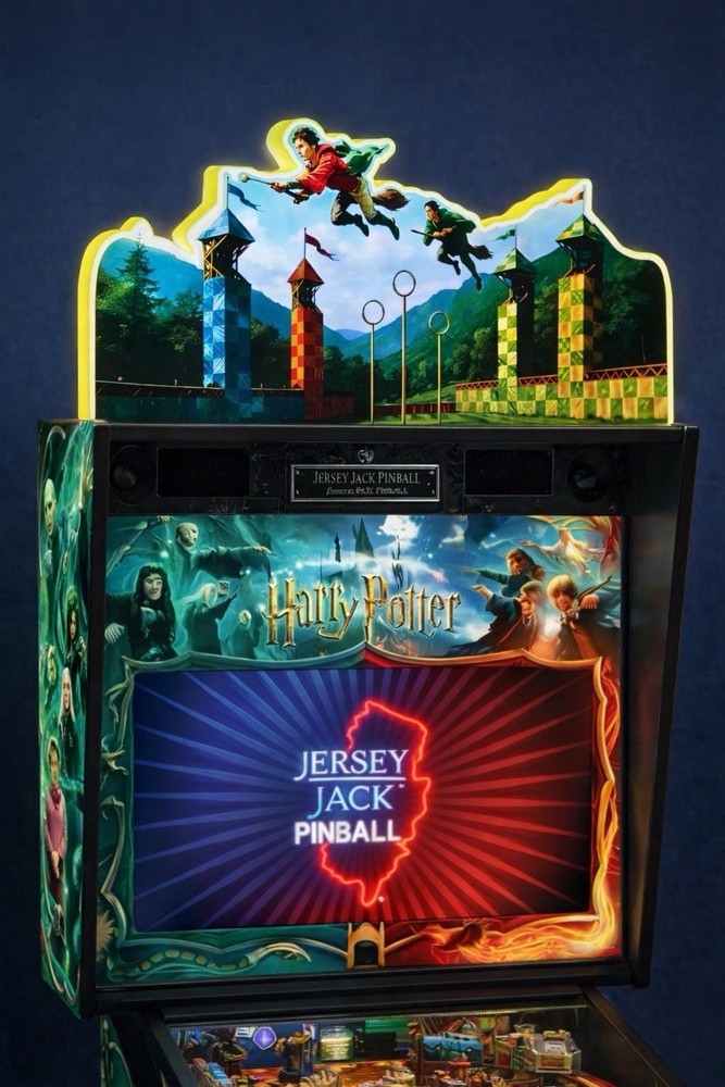 HARRY POTTER Pinball Machine Topper LED Custom Mod