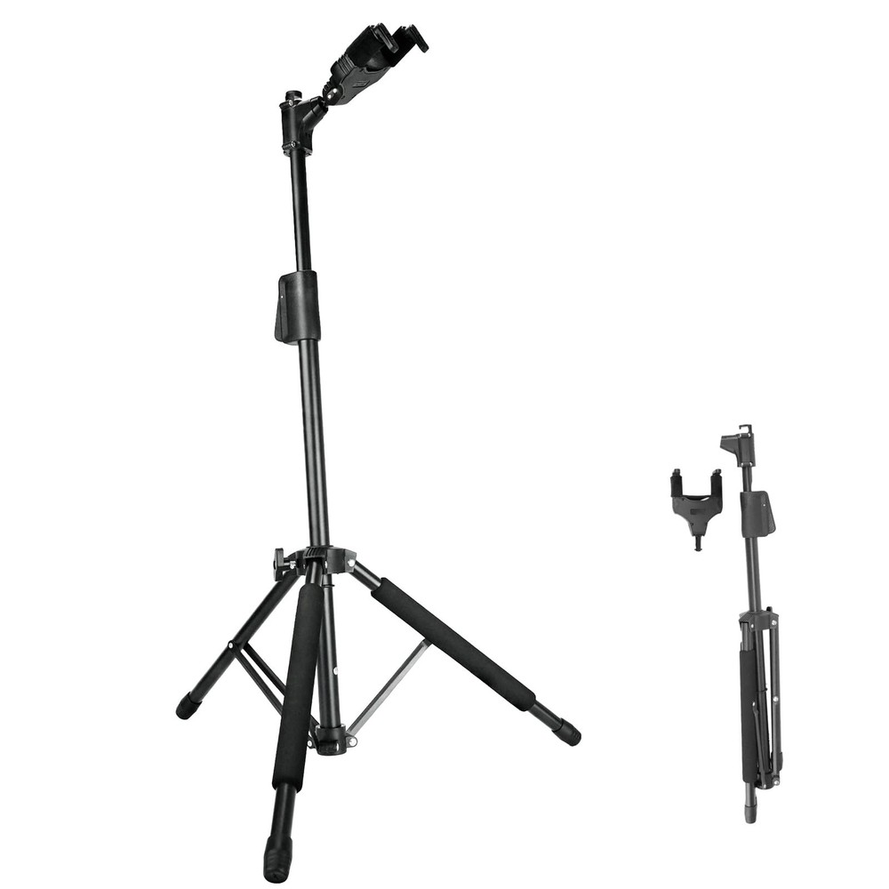Bass Stand Universal for Acoustic Electric Classical Guitars Floor Stand Fold...