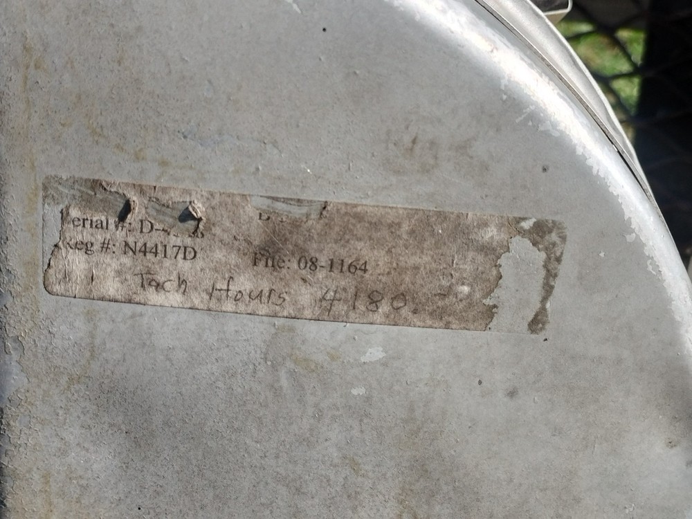 Continental 185 E185 E-185 Airplane Aircraft AirBoat Engine Core - Seized