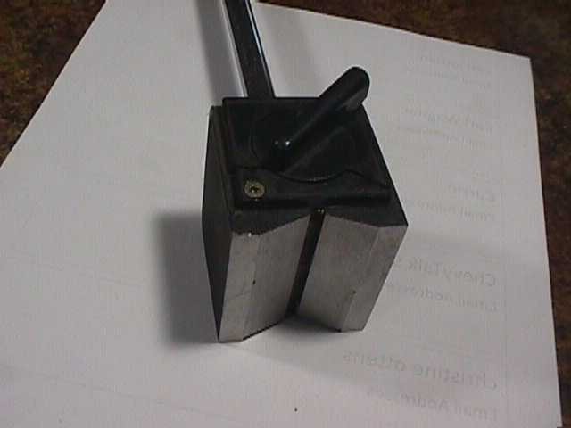 Magnetic base for dial indicators # 2