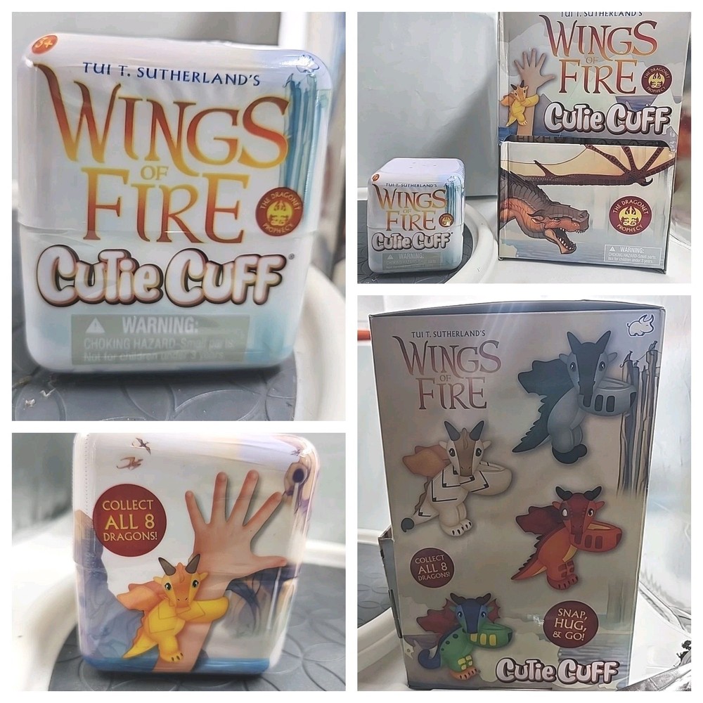 Tui T Sutherland's Wings of Fire Cutie Cuff Dragon Blind Box