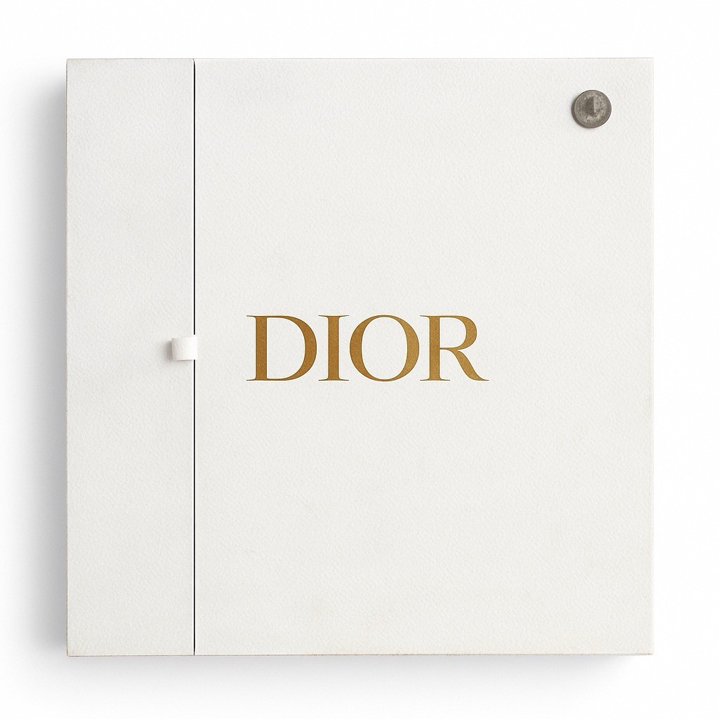 Authentic Dior Giant Presentation Gift Box White Magnetic Close 23.5” x 20” x 3”